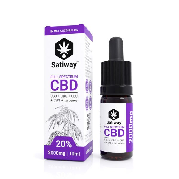 Full Spectrum CBD 20% 2000mg (MCT)